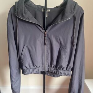 Forever 21 Charcoal Bomber Jacket